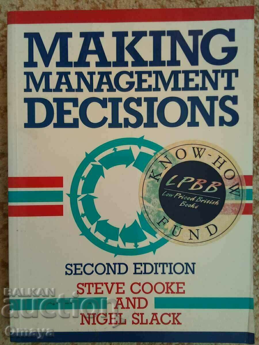 Making management decisions