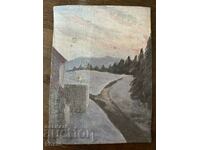 Pictură pânză în ulei D. Kolev