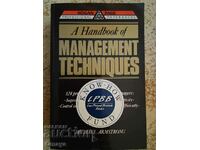 Un manual de tehnici de management