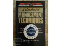 A handbook of management techniques