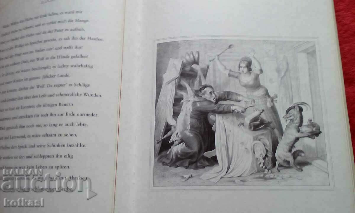 Goethe's Reineke Fuchs Hardcover Illustrations - 7 Goethe's Reineke Fuchs Hardcover Illustrations - 7