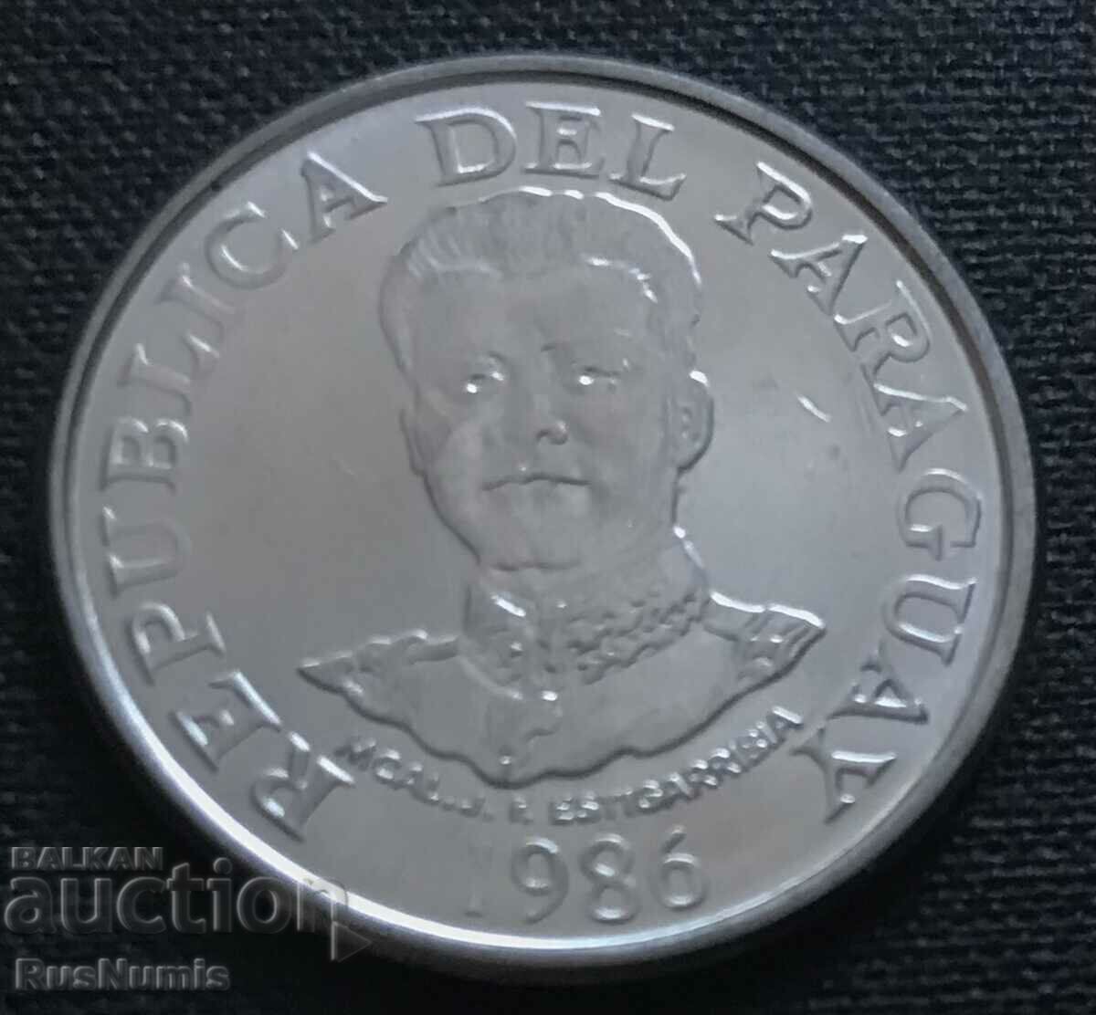 Paraguay. 50 Guarani 1986 UNC. with price 2.30 BGN | € 1.18