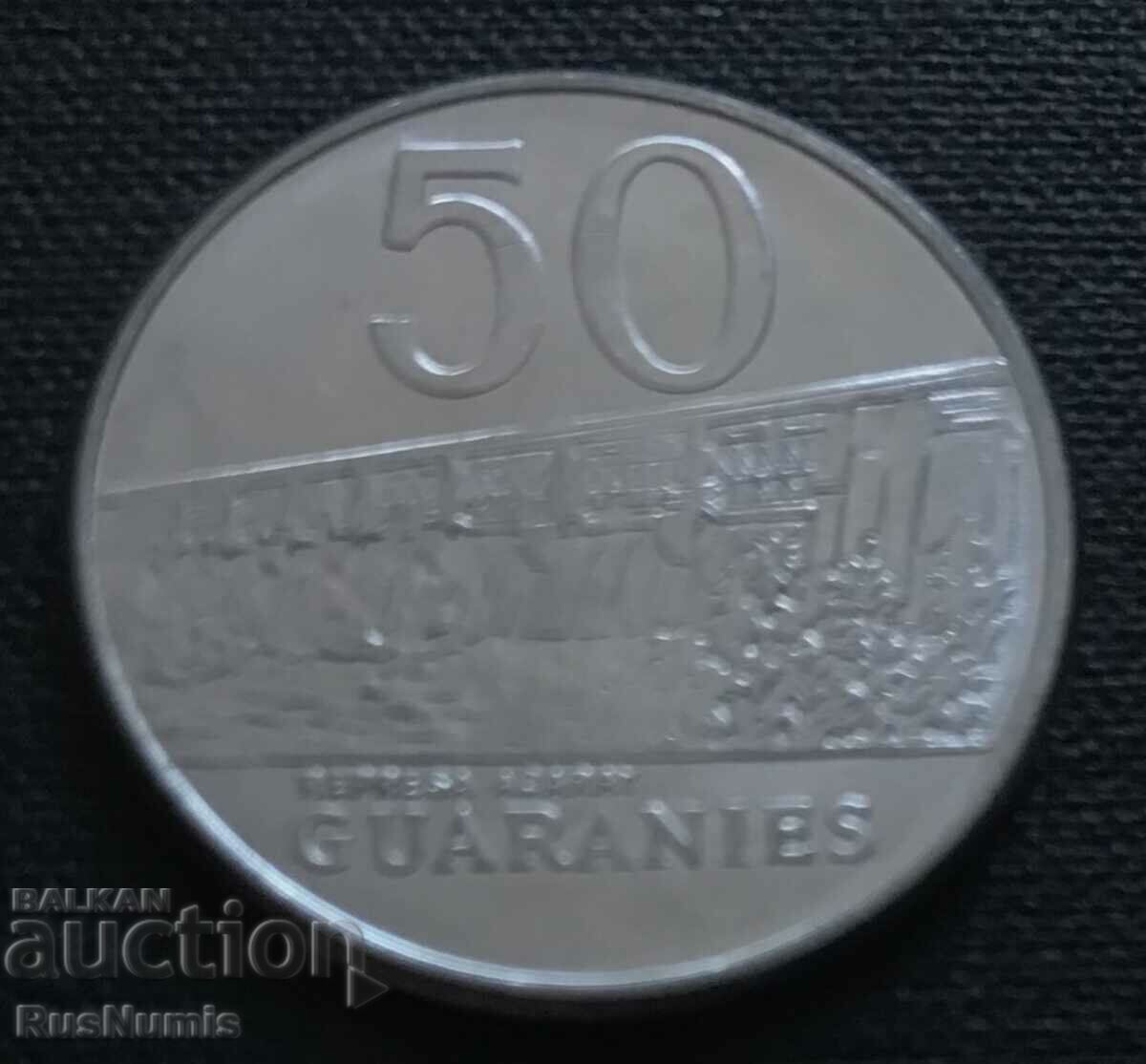 Парагвай. 50 гуарани 1986 г.  UNC.