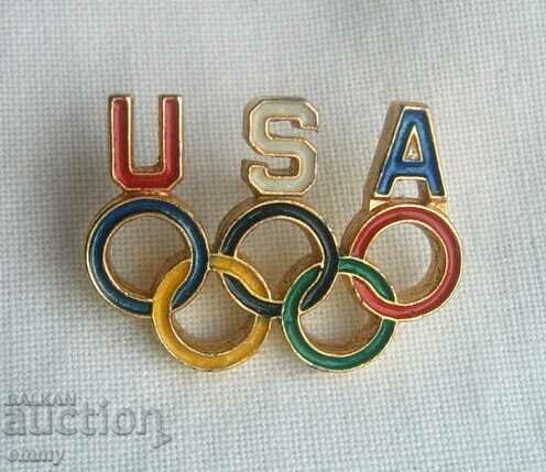 Badge USA - Olympic Committee, USA