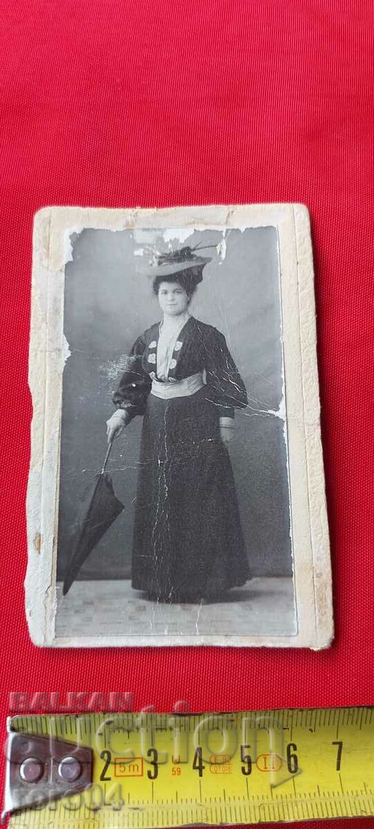 Delivery of SAMOKOV - OLD PHOTO - CARDBOARD