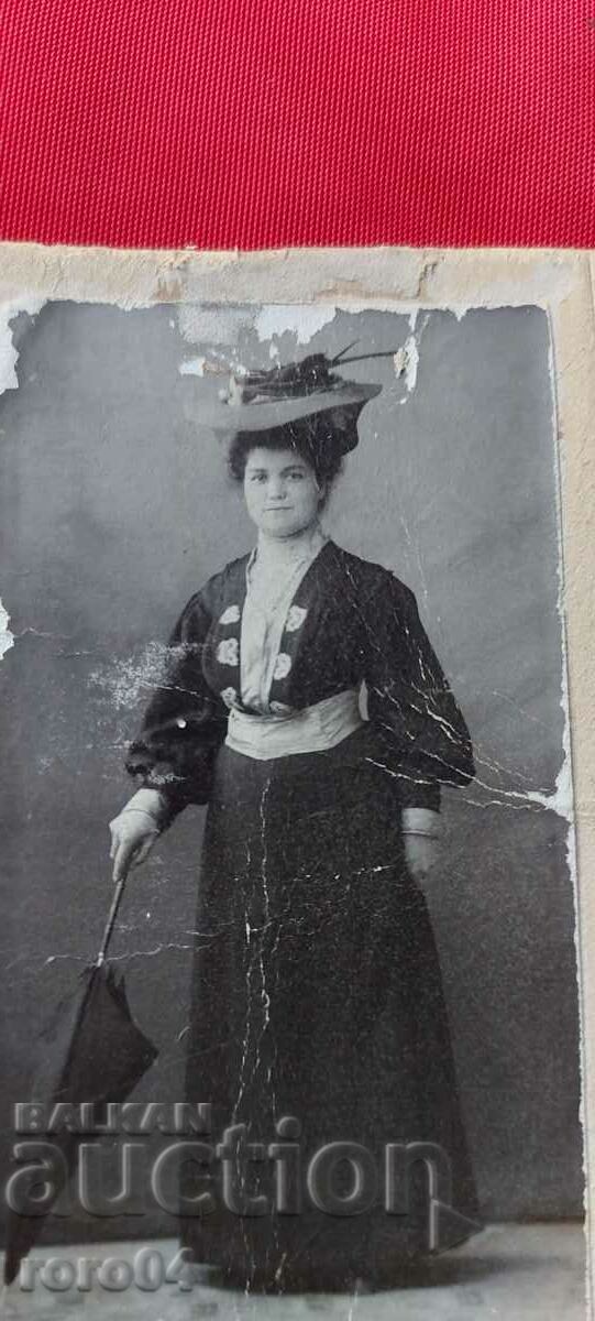 SAMOKOV - OLD PHOTO - CARDBOARD - 5