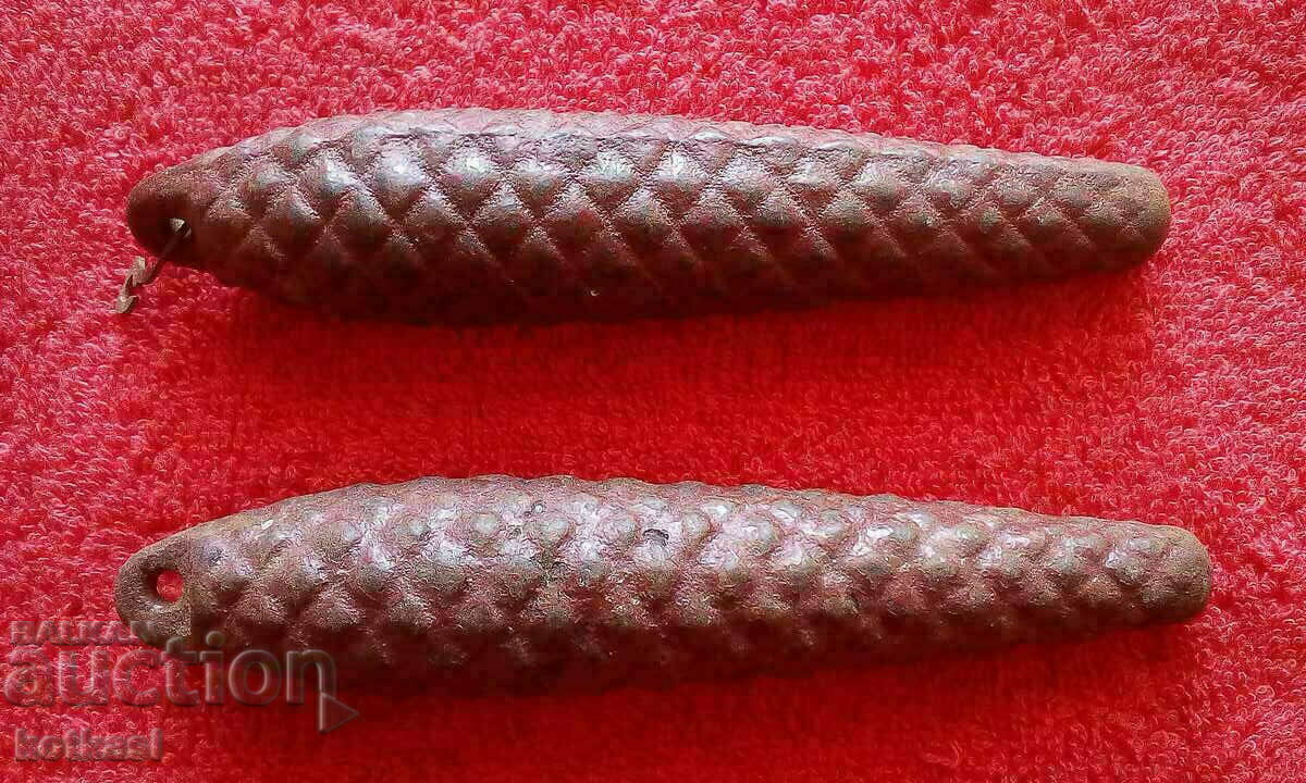 Стари тежести топузи за стенен часовник Кукувичка СССР Стари тежести топузи за стенен часовник Кукувичка СССР