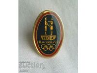 Norway Badge - Barcelona 1992 Olympic Games