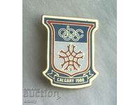 Calgary 1988 Winter Olympics Badge