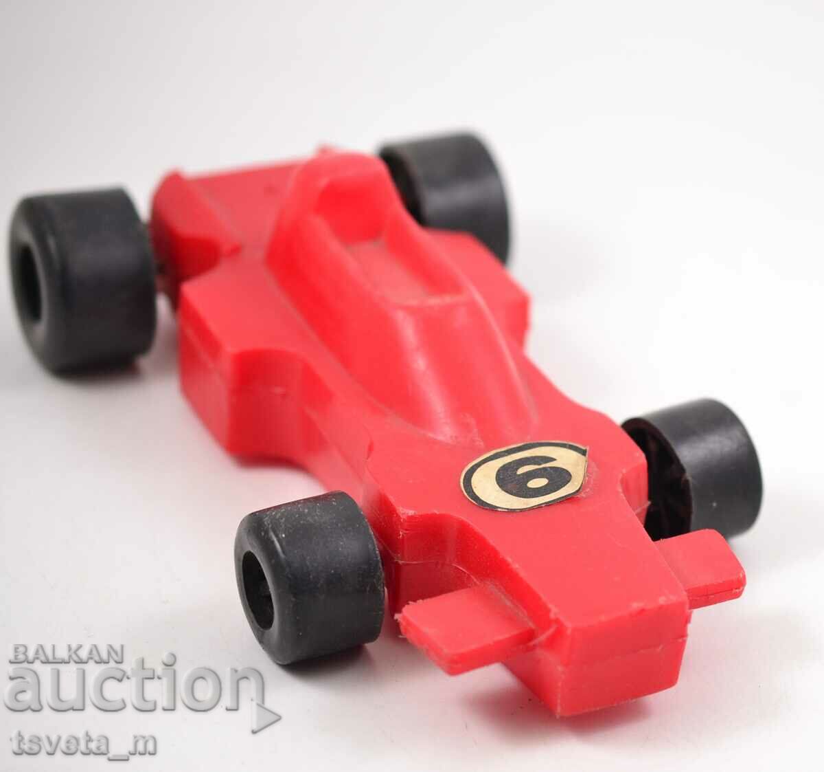 Delivery of Plastic racing car, BULGARIA children's toys, social