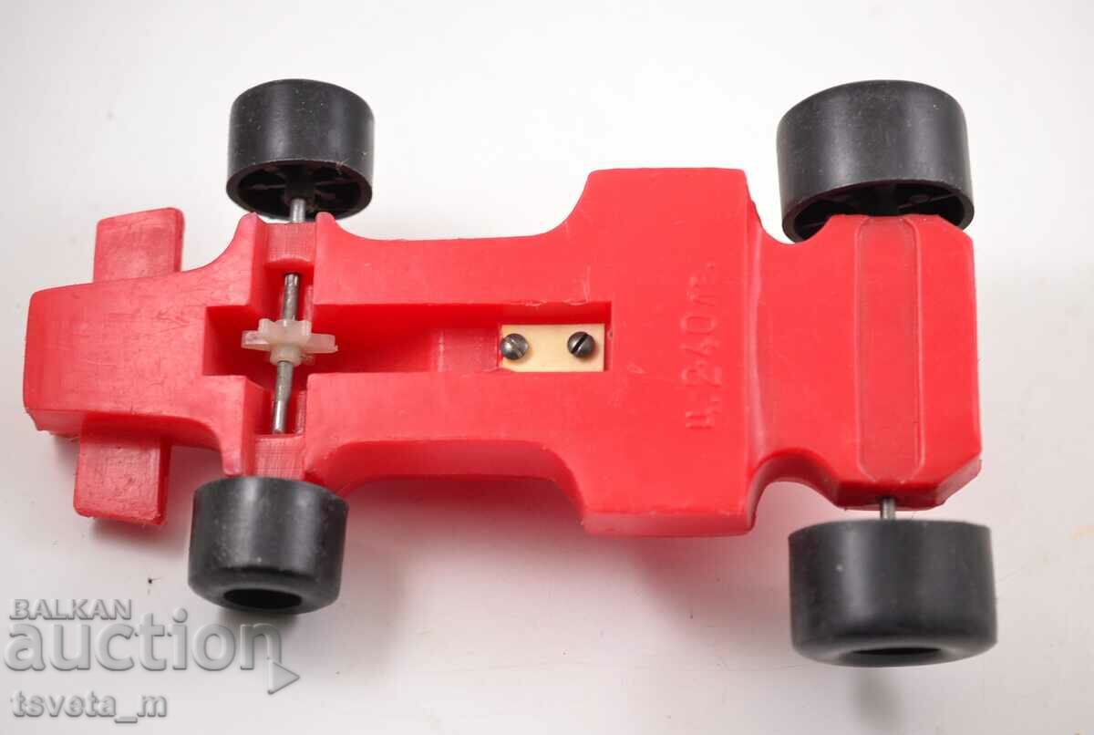 Plastic racing car, BULGARIA children's toys, social - 5