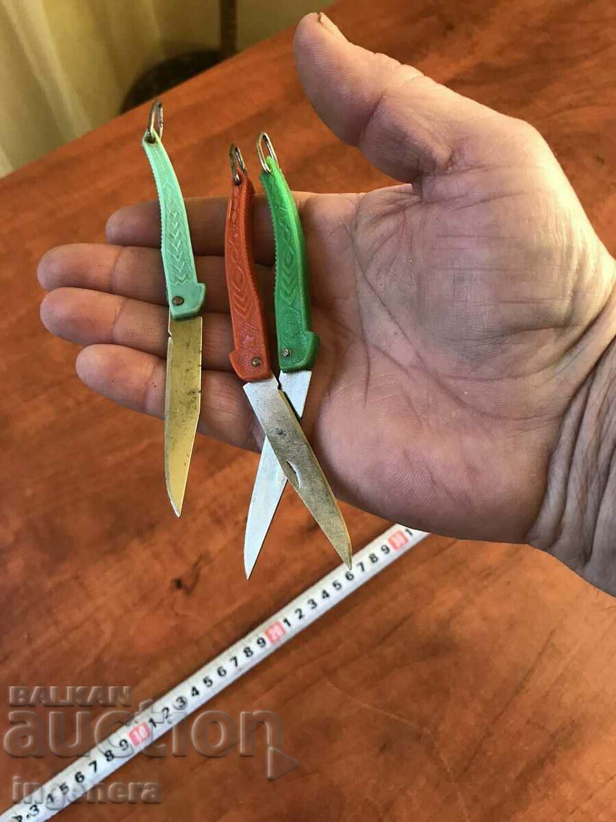 Auction FOLDING KNIFE LEG BLADE-3 PCS Auction FOLDING KNIFE LEG BLADE-3 PCS