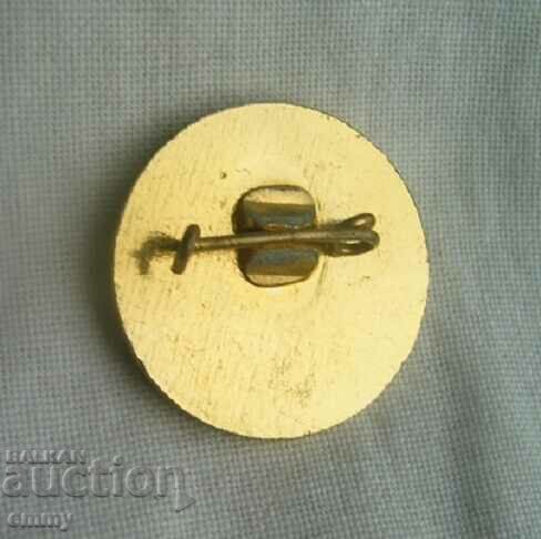 Communist badge, Bulgaria with price 1.00 BGN | € 0.51 Communist badge, Bulgaria with price 1.00 BGN | € 0.51