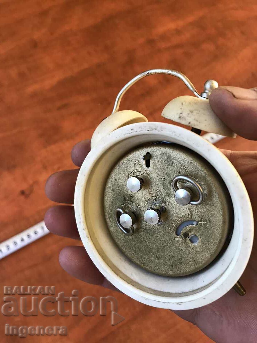 USSR DESK CLOCK MECHANICAL GLORY WORKS EXACTLY - 5