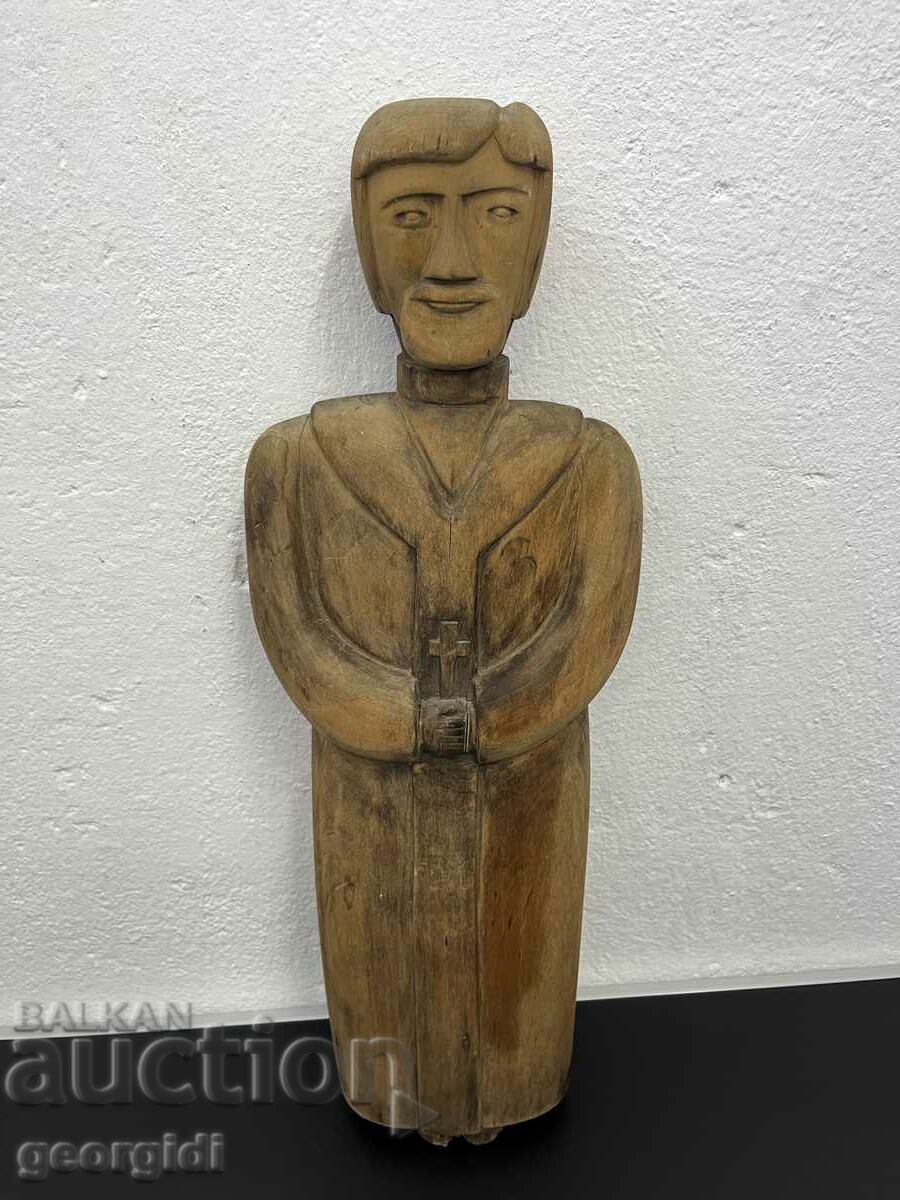 Sculptură maestru a unui călugăr. #4901