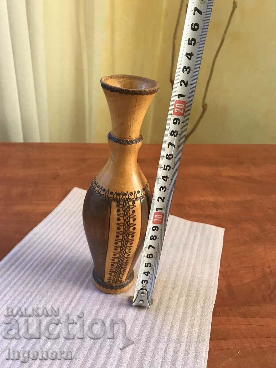 Delivery of VASE WOOD CARVING ART BEAUTY WOOD CARVING PYROGRAPH Delivery of VASE WOOD CARVING ART BEAUTY WOOD CARVING PYROGRAPH