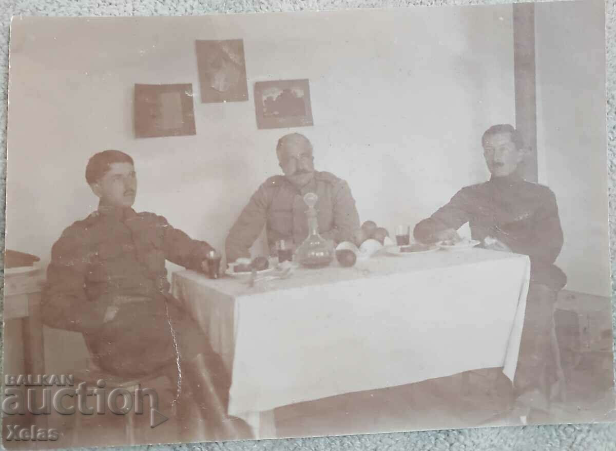 Fotografii militari vechi soldați 1917 Kichevo Macedonia