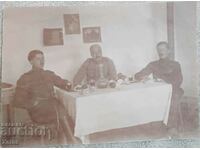 Old military photo soldiers 1917 Kichevo Macedonia