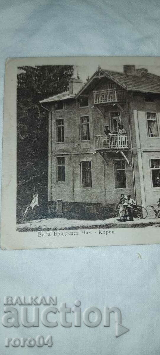 Delivery of VILLA BOYADJIEV - CHAM - KORIA - 1910 Delivery of VILLA BOYADJIEV - CHAM - KORIA - 1910