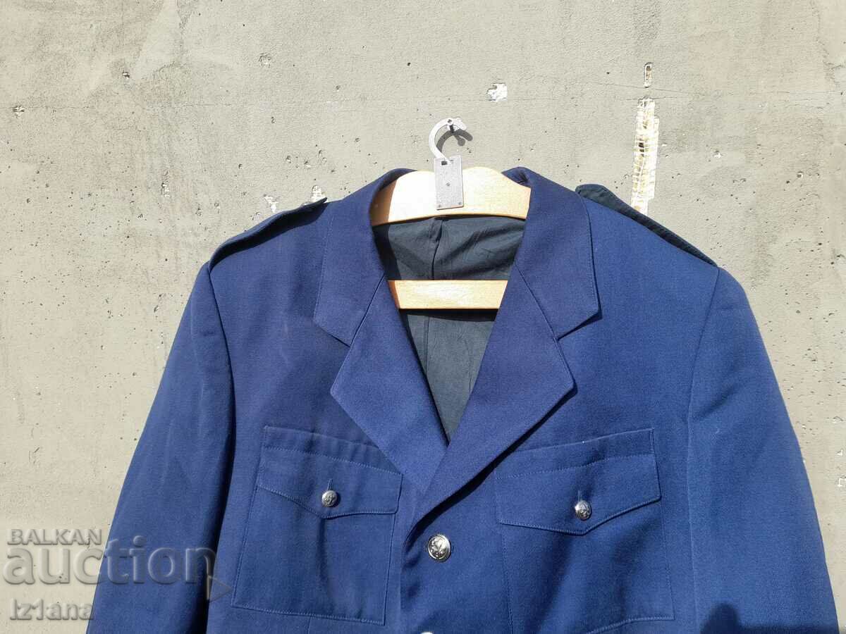 Old police, militia jacket, jacket with price 25.00 BGN | € 12.78 Old police, militia jacket, jacket with price 25.00 BGN | € 12.78