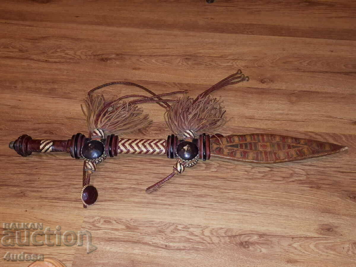 Old African sword - Afrinan saber - knife - dagger 1900 with price 270.00 BGN | € 138.05