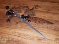 Veche sabie africană - sabie Afrinan - cuțit - pumnal 1900
