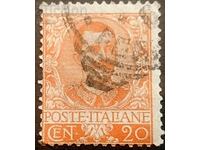Kingdom of Italy 20 cent, 1901 Definitives - Eagle with Coat