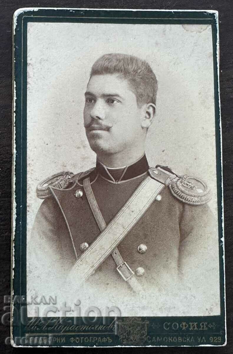 4073 Principatul Bulgariei locotenent Regimentul 1 Artilerie 1900