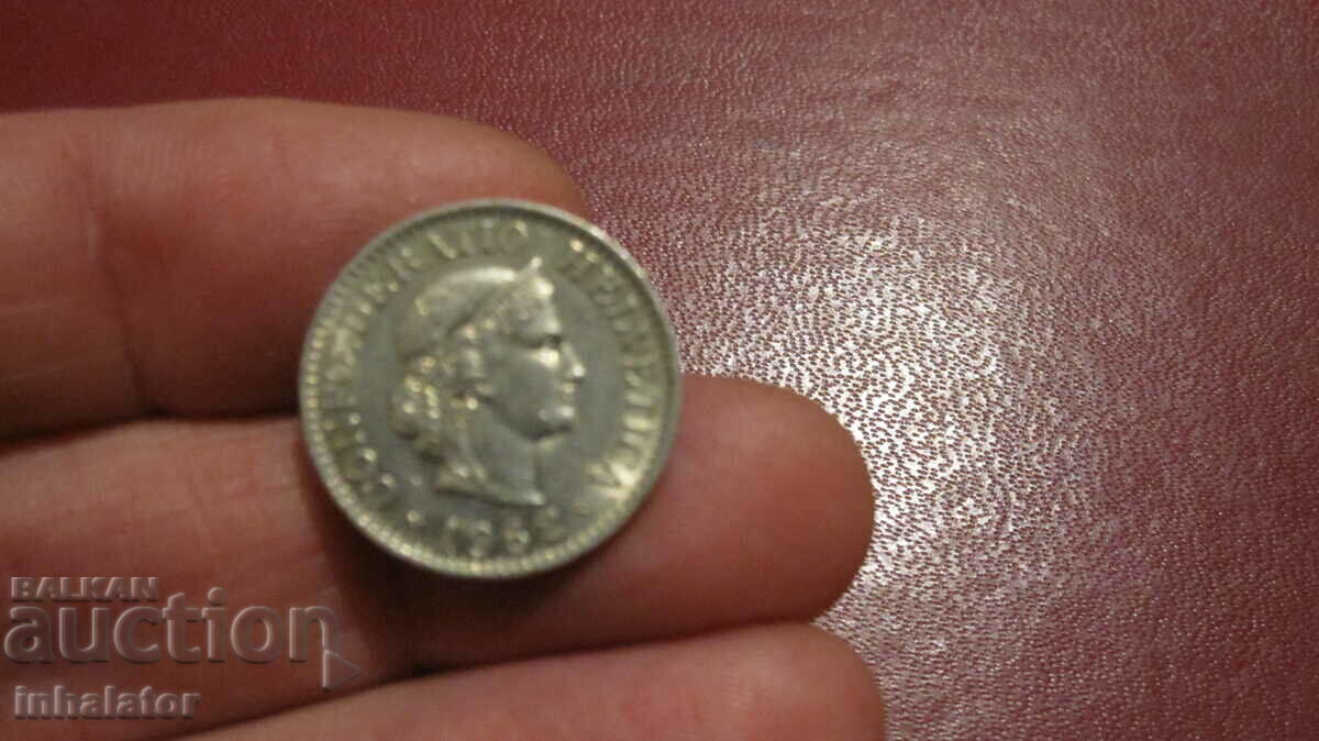 1962 10 rupene Elveția