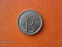 25 cents 1968 Belgium