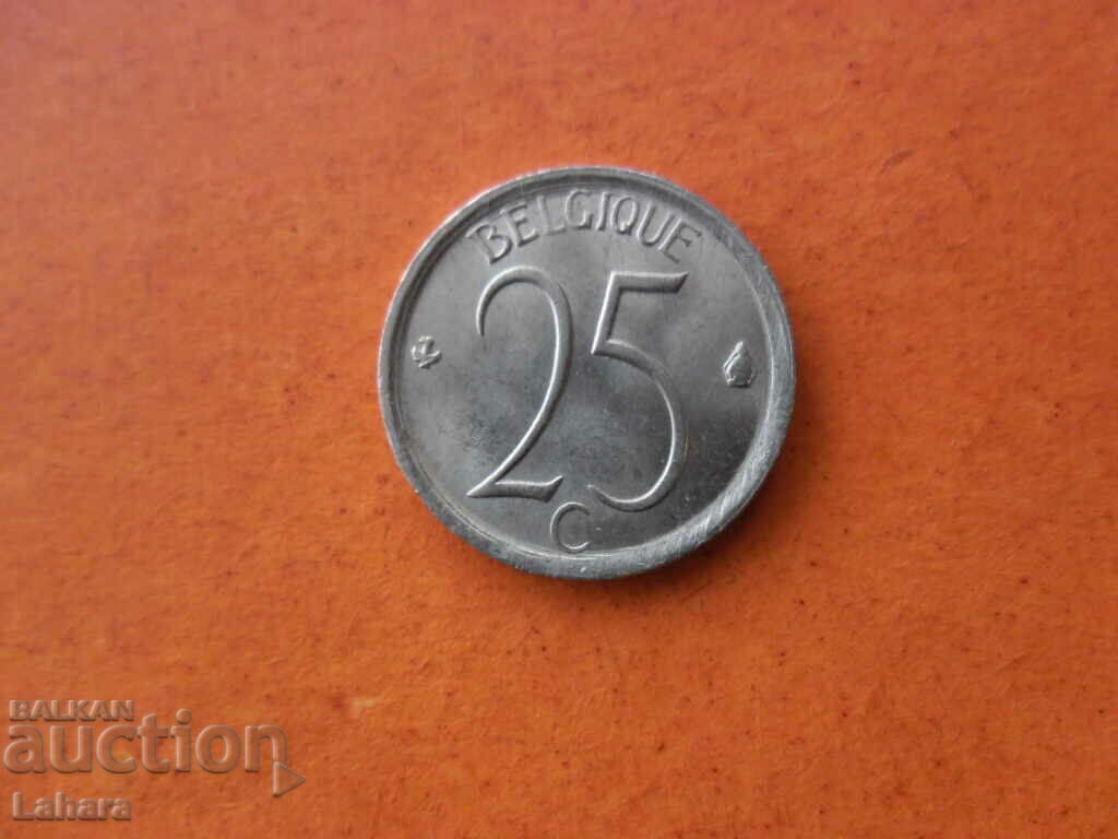 25 cents 1969 Belgium with price 0.90 BGN | € 0.46 25 cents 1969 Belgium with price 0.90 BGN | € 0.46