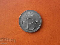 25 cents 1974 Belgium