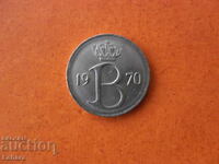 25 cents 1970 Belgium