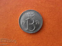 25 cents 1971 Belgium