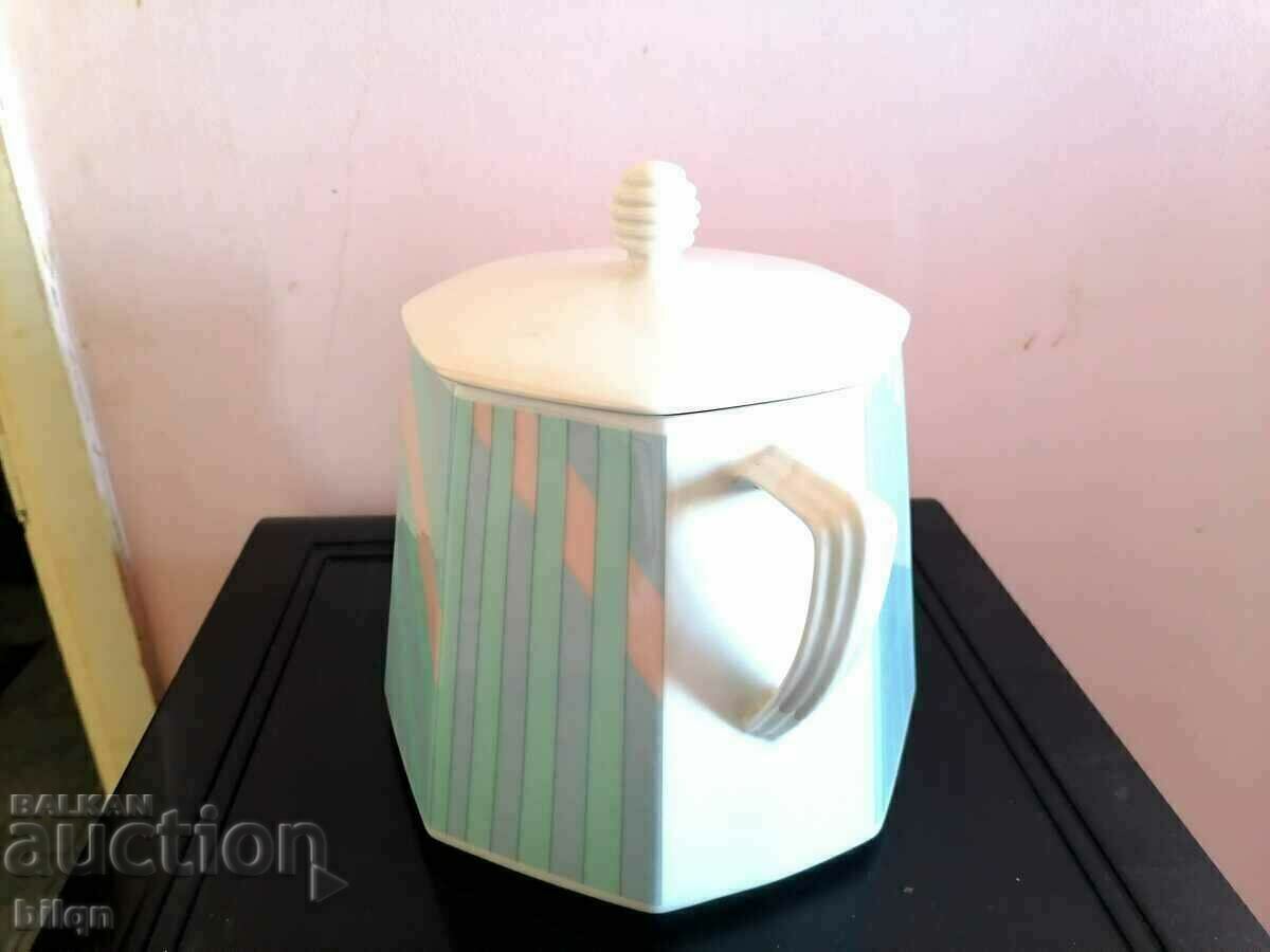 Beautiful Large Porcelain Old German Dish - 5 Beautiful Large Porcelain Old German Dish - 5