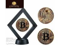 Modern Bitcoin Figurine | Bitcoin Coin