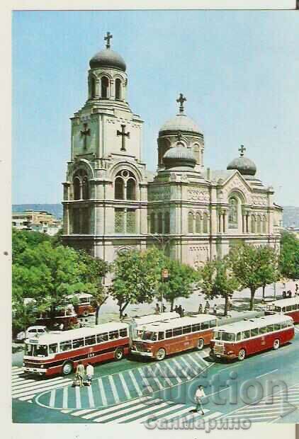 Κάρτα Βουλγαρία Καθεδρικός ναός της Βάρνας. Εκκλησία της Παναγίας 4*