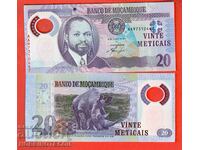MOZAMBIQUE MOZAMBIQUE 20 Metical issue issue 2011 UNC POLYMER