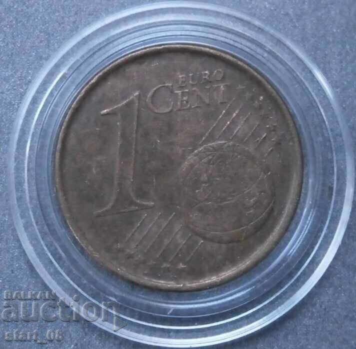 1 cent de euro 1999 Spania