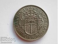1947 Южна  Родезия  Half Crown - монета