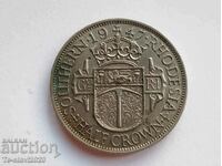 1947 Southern Rhodesia Half Crown - Coin