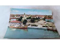 Postcard Burgas General view 1962