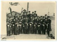 Морски офицери Варна германски крайцер Емден 1936 униформа