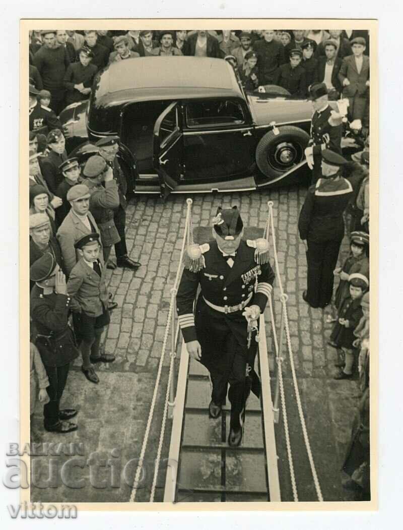 Βάρνα ο κυβερνήτης της στολής του γερμανικού καταδρομικού Emden 1936