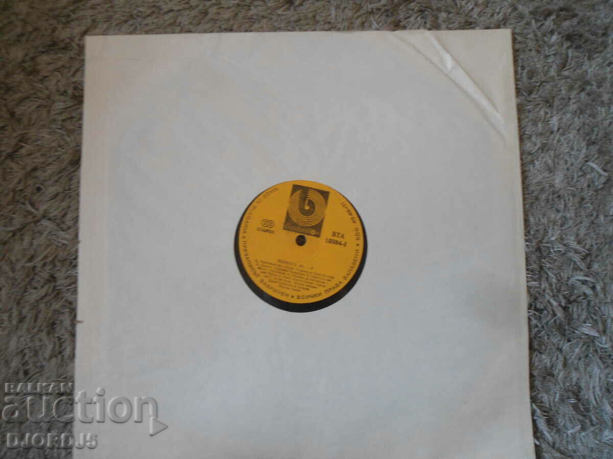 Auction Did you guess...?, VTA 10384, gramophone record, large Auction Did you guess...?, VTA 10384, gramophone record, large