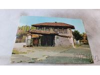 Postcard Panagyurishte Tuteva house