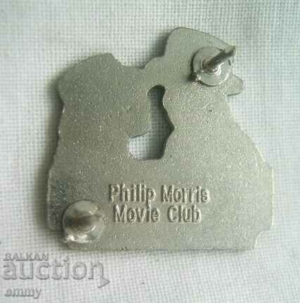 Badge - Philip Morris Film Club with price 4.00 BGN | € 2.05