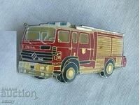 Значка кола камион автомобил пожарна