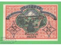 (¯`'•.¸NOTGELD (city Oberhof) 1919 UNC -50 pfennig¸.•'´¯)