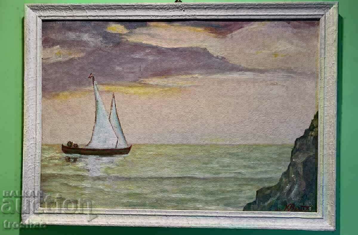 Ελαιογραφία 53,5 cm x 38,5 cm ελαιογραφία Ελαιογραφία 53,5 cm x 38,5 cm ελαιογραφία